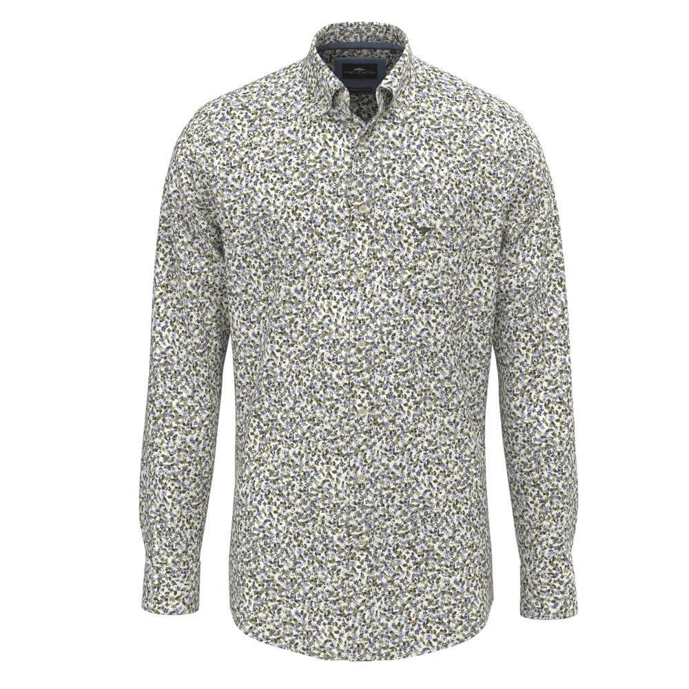 Fynch-Hatton Floral Print Button Down Shirt